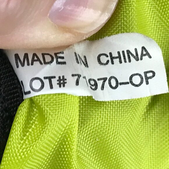 Mizuno Lightning 2 Backpack Daypack Black White Volleyball Sport Bag 14x19x10 - Picture 13 of 13